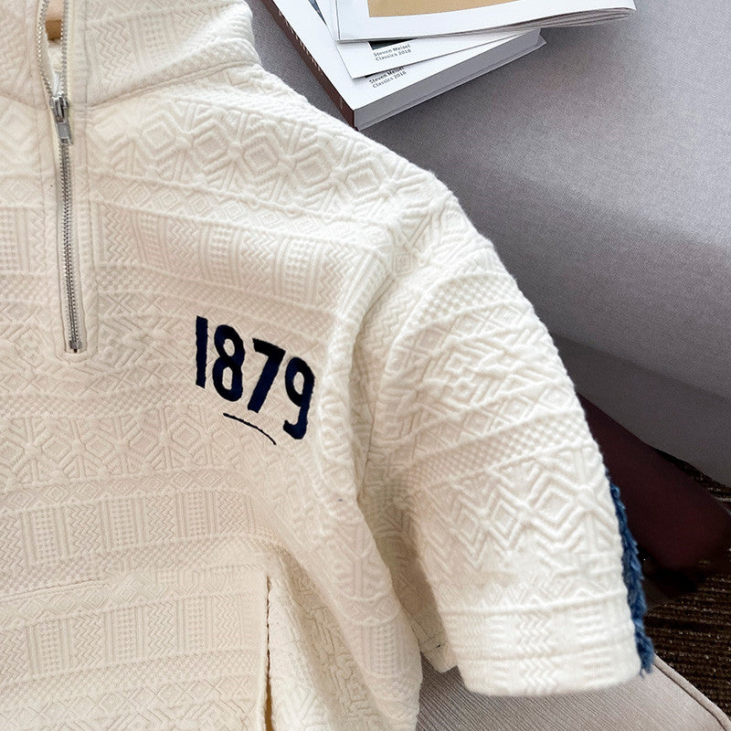 【Set】3Dエンボスカジュアル2点セット W11794