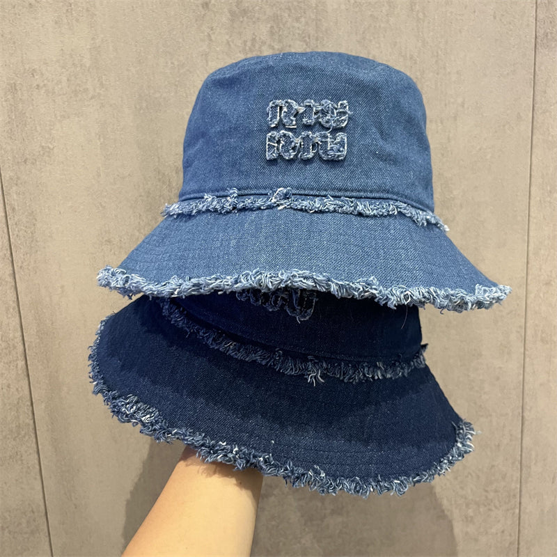 【雑貨】2色選択可デニムサファリハット W13252