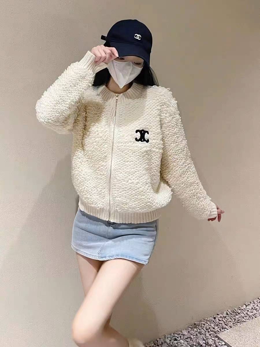 【Tops】厚手もこもこカーディガン Z7284
