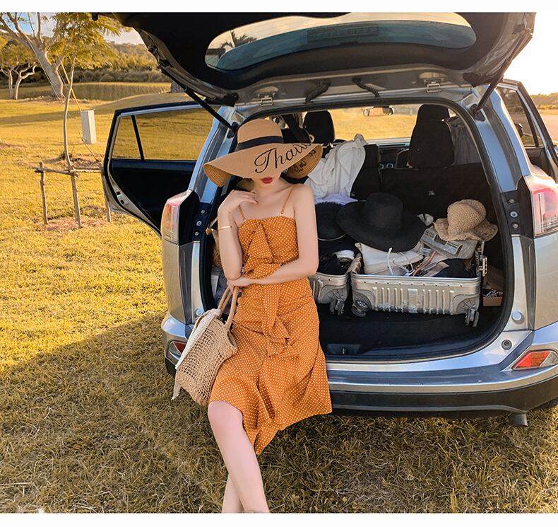 【dress】美人度アップ!韓国系レトロセクシーファッションオフショルダーファスナースカート