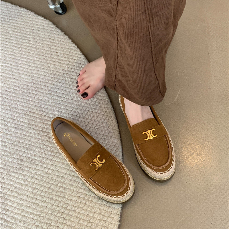 【Shoes】歩いやすいフラットシューズ W13352