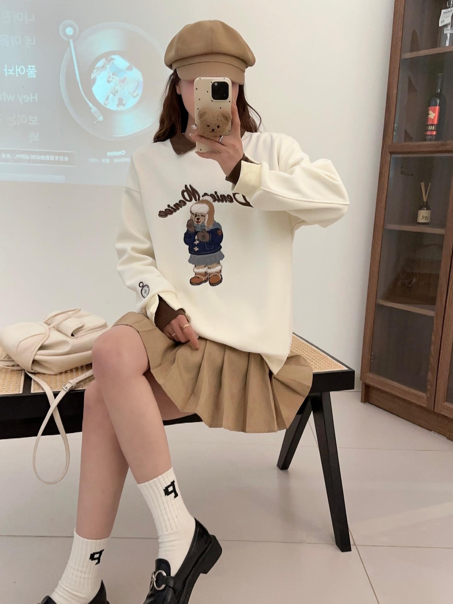 【tops】3色選択可スウェット W10508