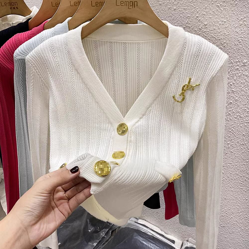 【outer】Vネックニットカーデ M21872