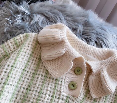 【set】大人可愛い!初秋ニットカーディガン2点セット