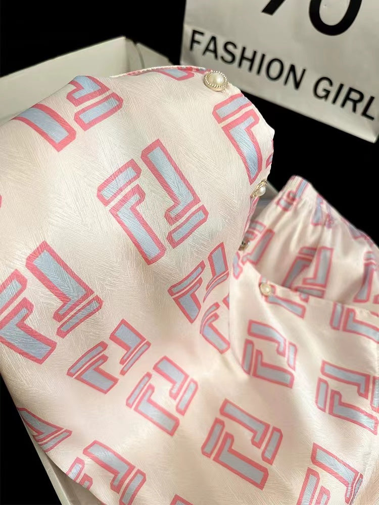 【Roomwear】ルームウェア上下セット W13641