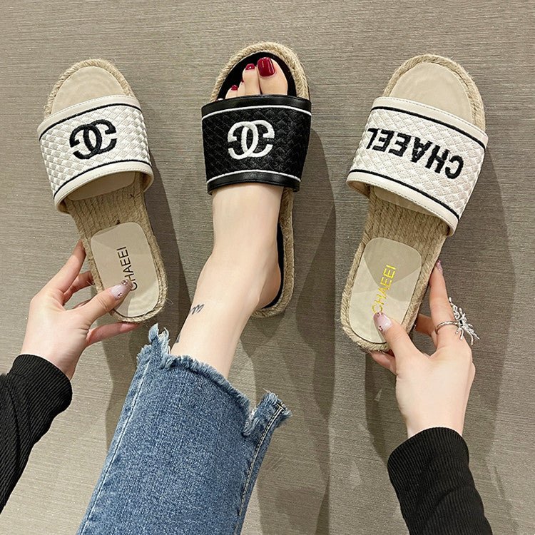 【Shoes】ins風スリッパ W12371