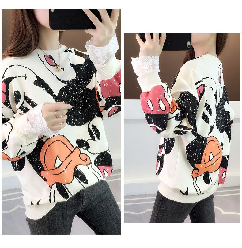 【Tops】フェイクレイヤードパーカー Z7663