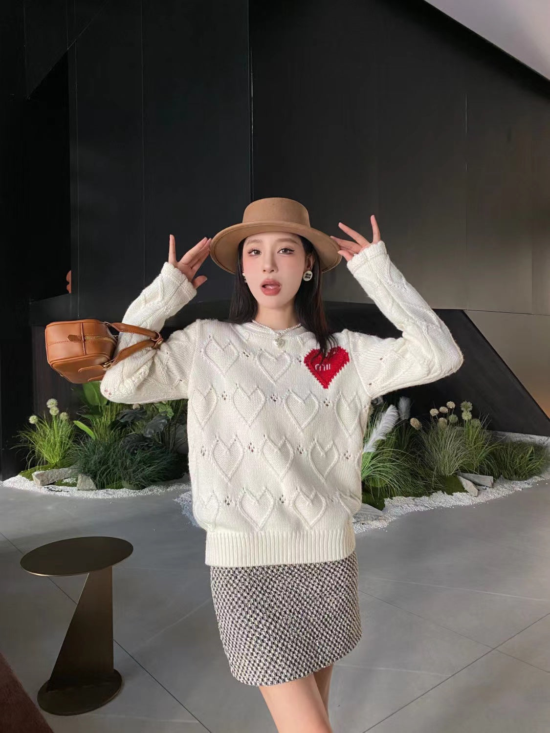 【tops】ハート♡セーター W13393