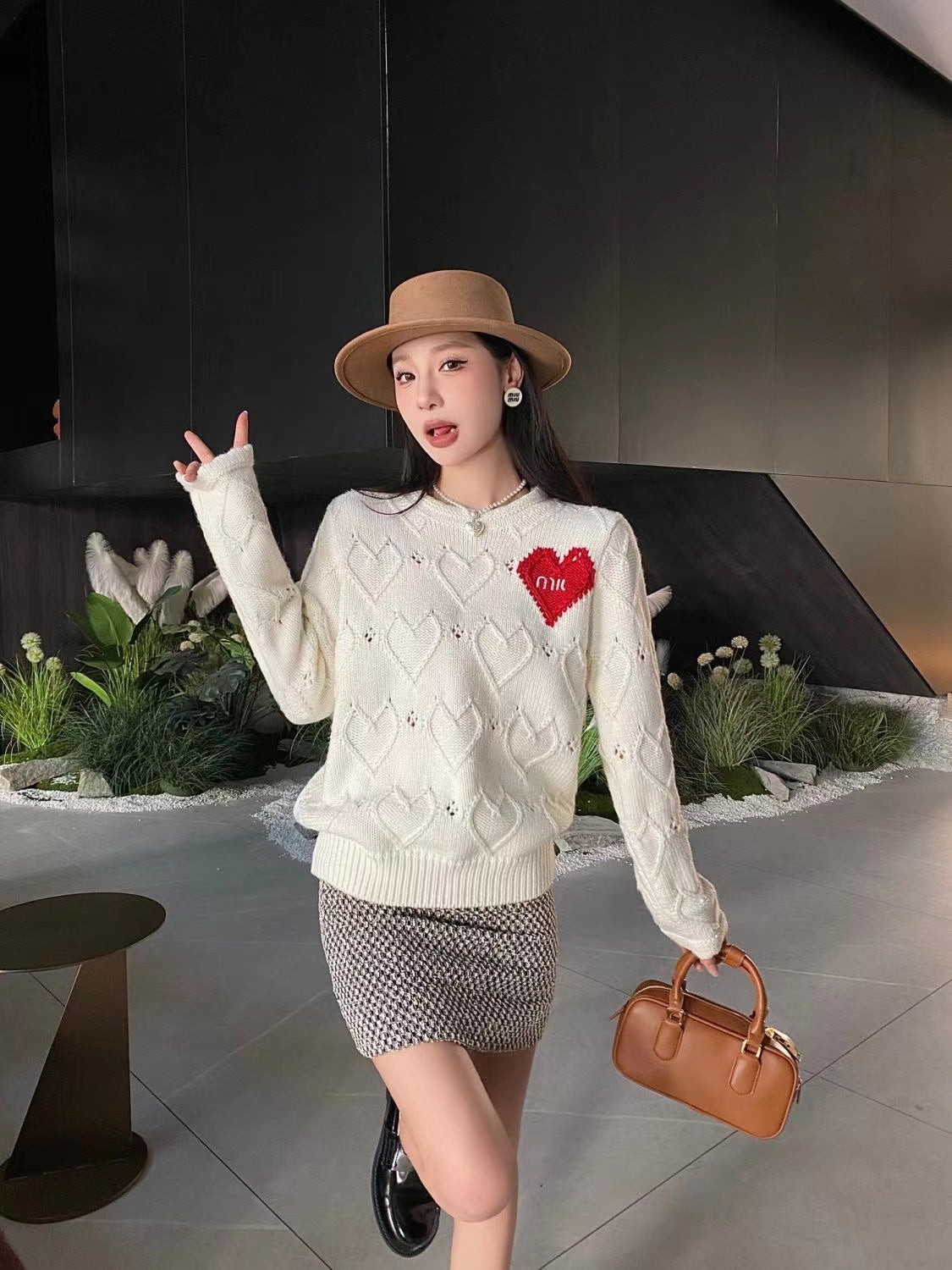 【tops】ハート♡セーター W13393