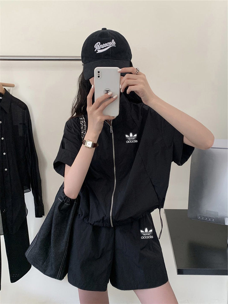 【Set】5色展開カジュアル2点セット  W12675