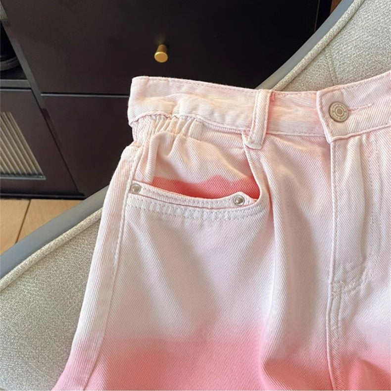 【Bottoms】グラデーションショートパンツ W12237