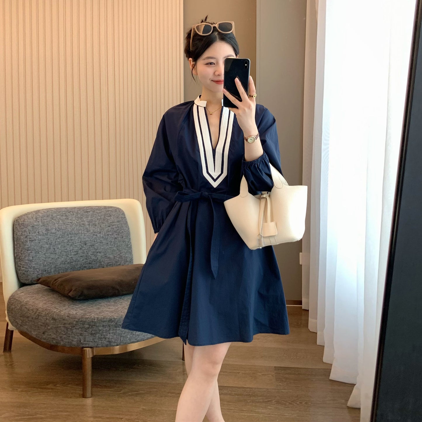 【Dress】OL通勤ワンピース W12638
