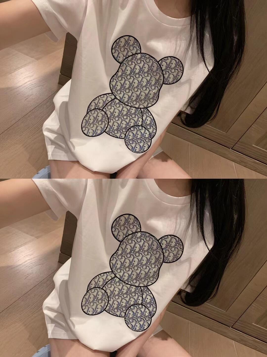 【Tops】ホットダイヤモンドTシャツ T01629
