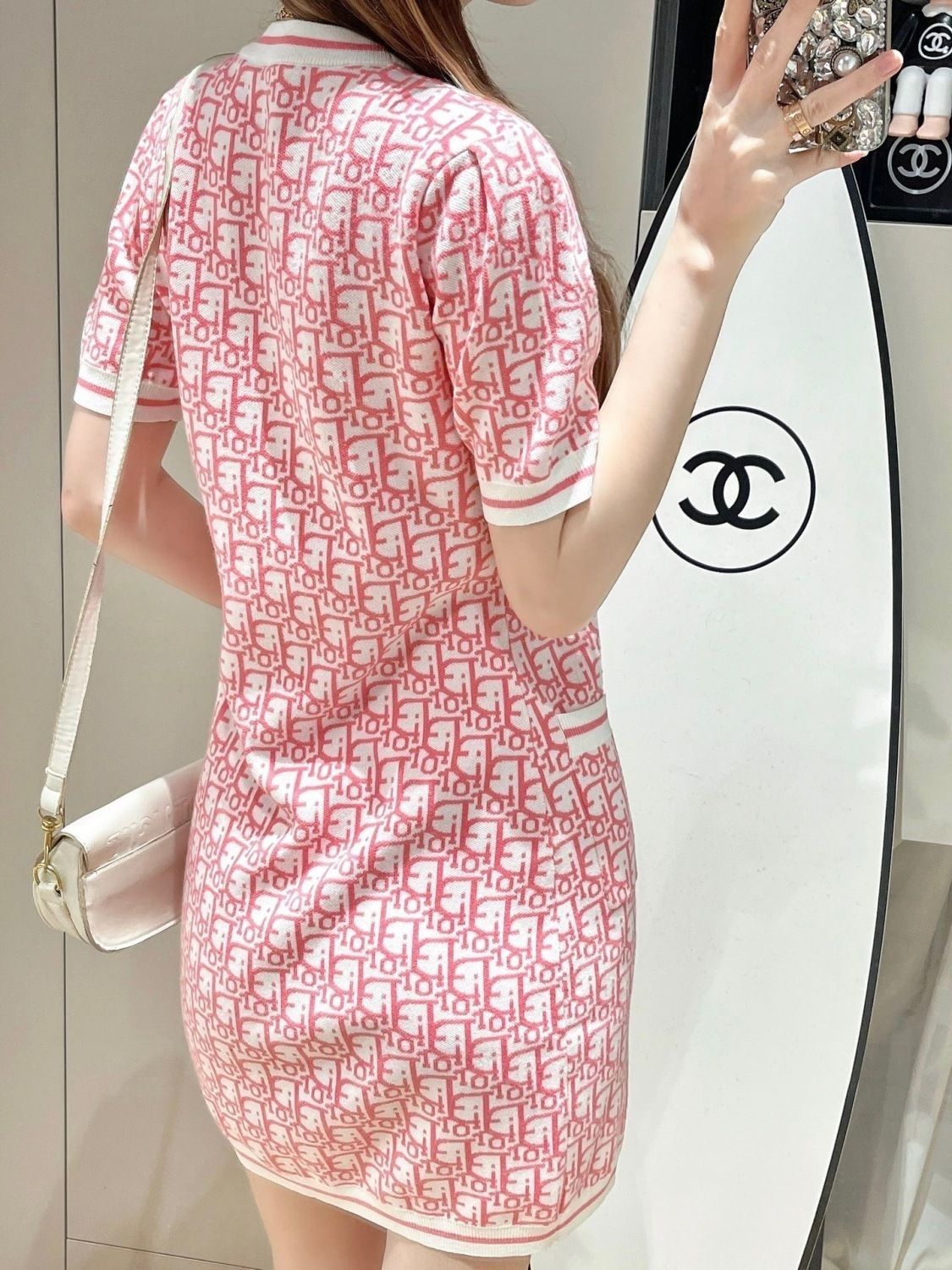 【Dress】2色展開ニットワンピース Z6758