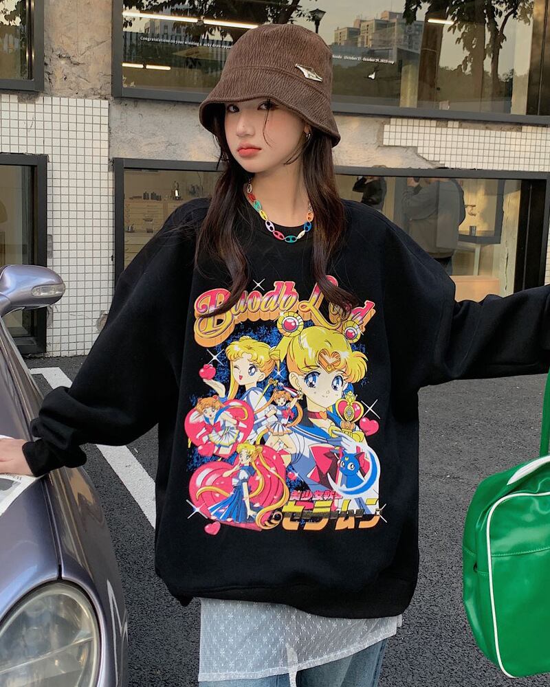 【tops】プリントプルオーバー T0107