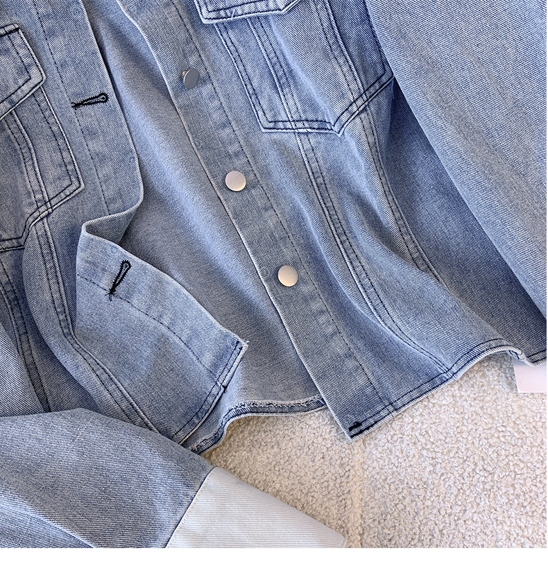 【Outer】フェイクレイヤードジャケット W13789