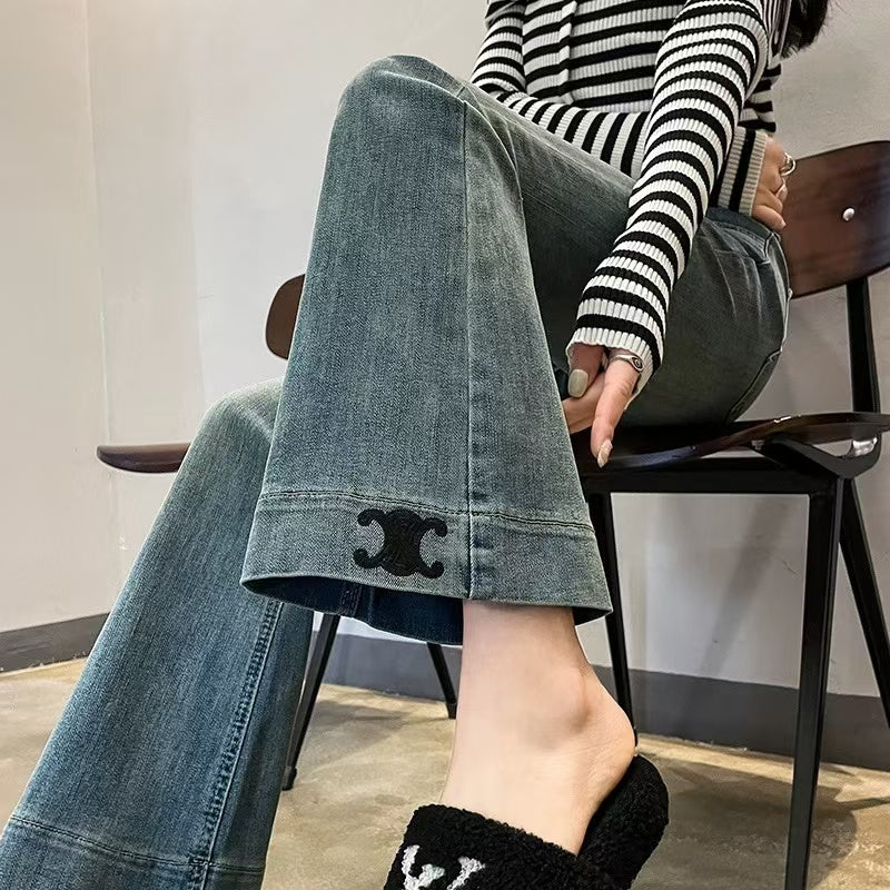 【Bottoms】2色展開デニムパンツ W14733