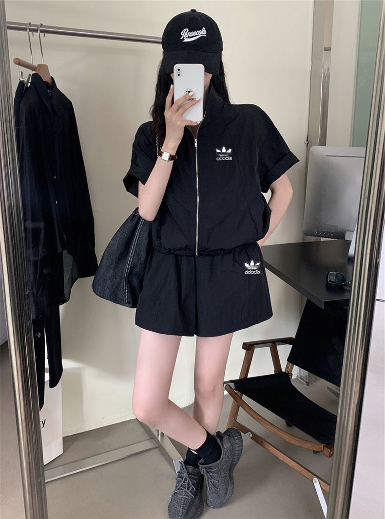 【Set】5色展開カジュアル2点セット  W12675