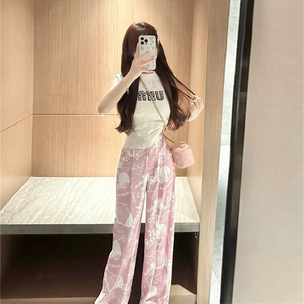 【Set】Tシャツ + パンツ 2点セット Z6802
