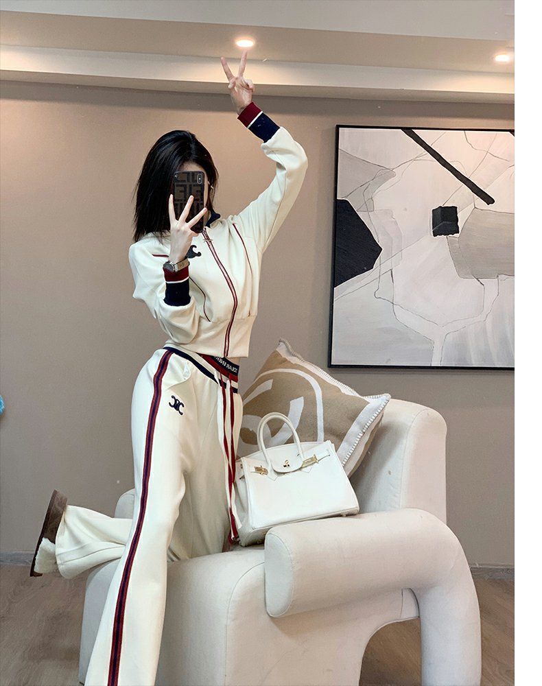 【Set】パーカー + パンツ2点セット T01208