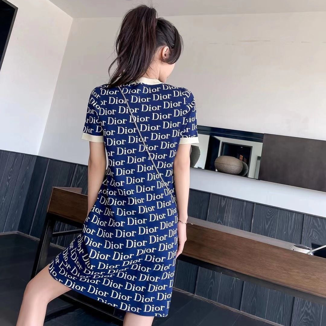 【Dress】ジャカードワンピース W12088