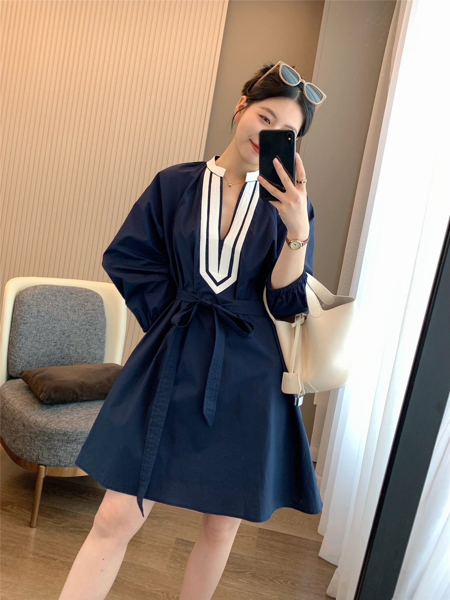 【Dress】OL通勤ワンピース W12638