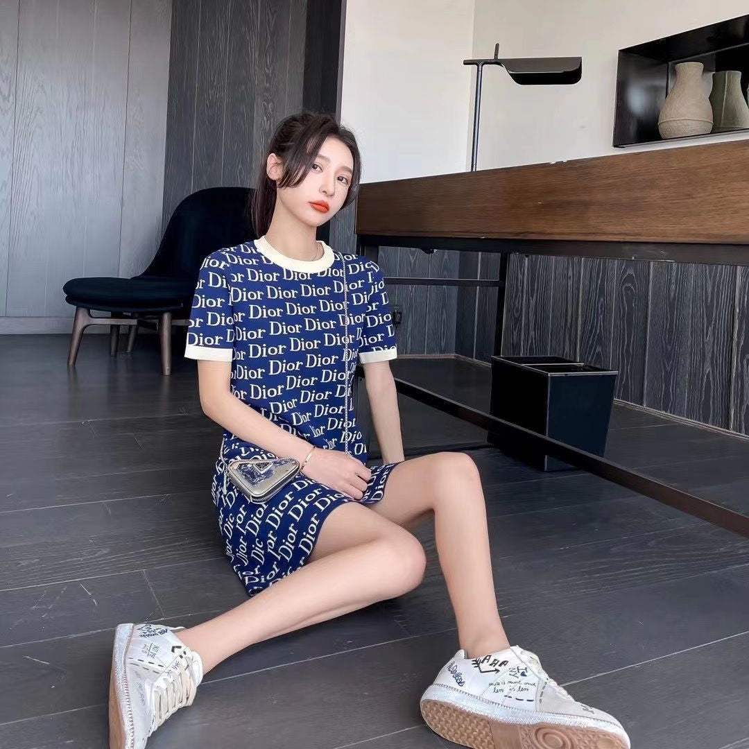 【Dress】ジャカードワンピース W12088