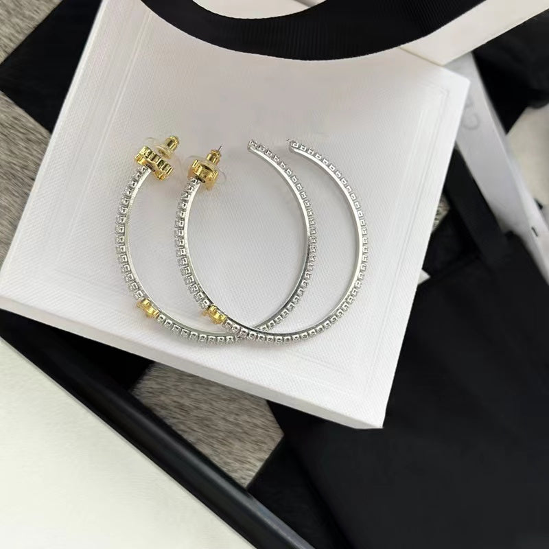 【雑貨】サークルピアス W12581