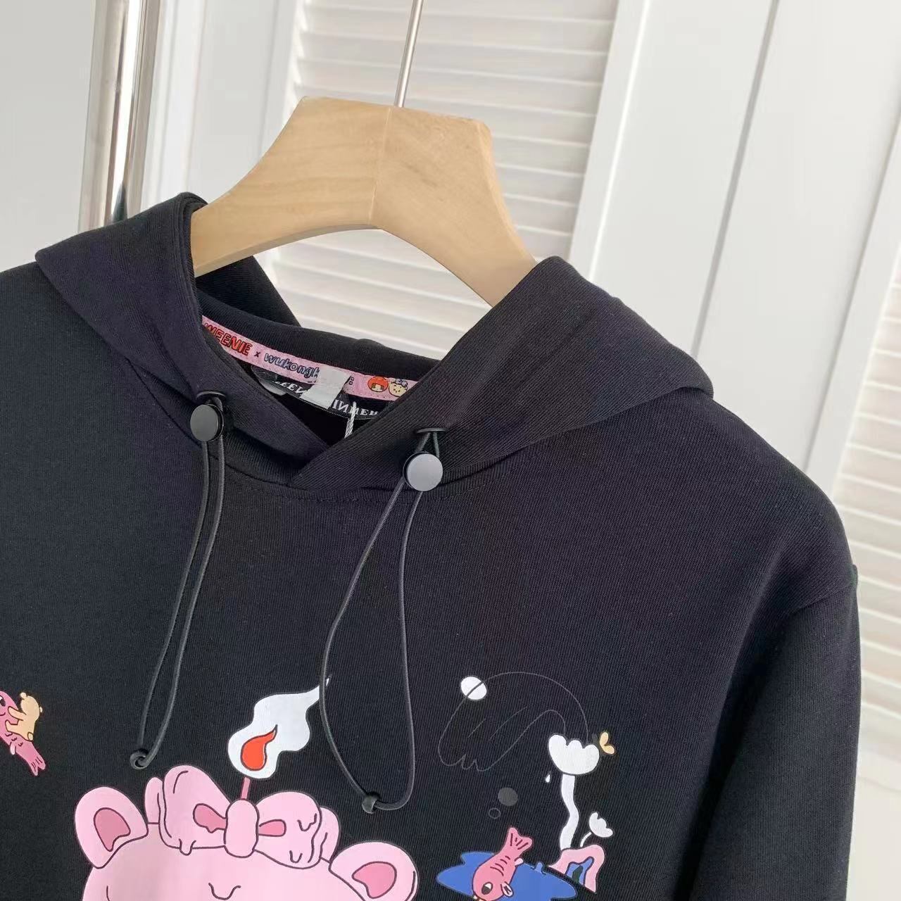 【tops】プリントフーディー M21403