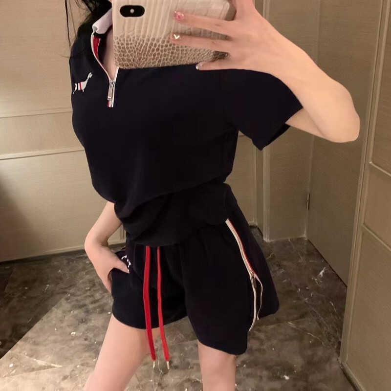 【Set】2点セット Tシャツ + パンツ W12263