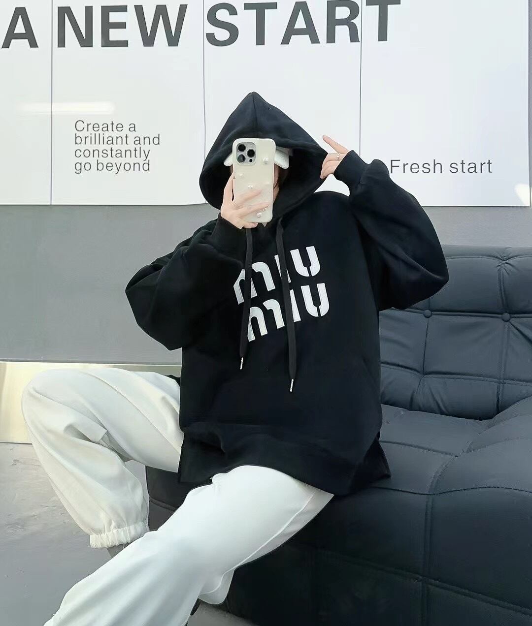 【tops】ロゴフーディー N2417