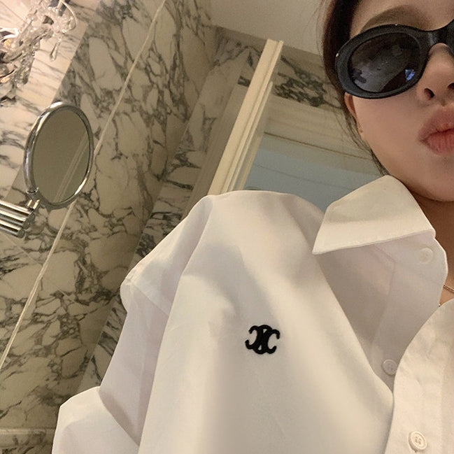 【Tops】高級感シャツ T01637