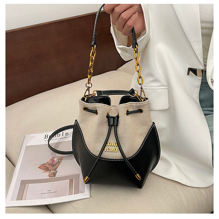 【雑貨】バケツ型バッグ W12053