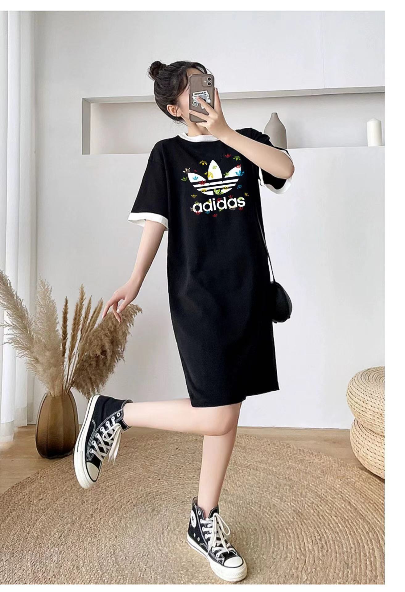 【Dress】2色展開カジュアルワンピース W12674