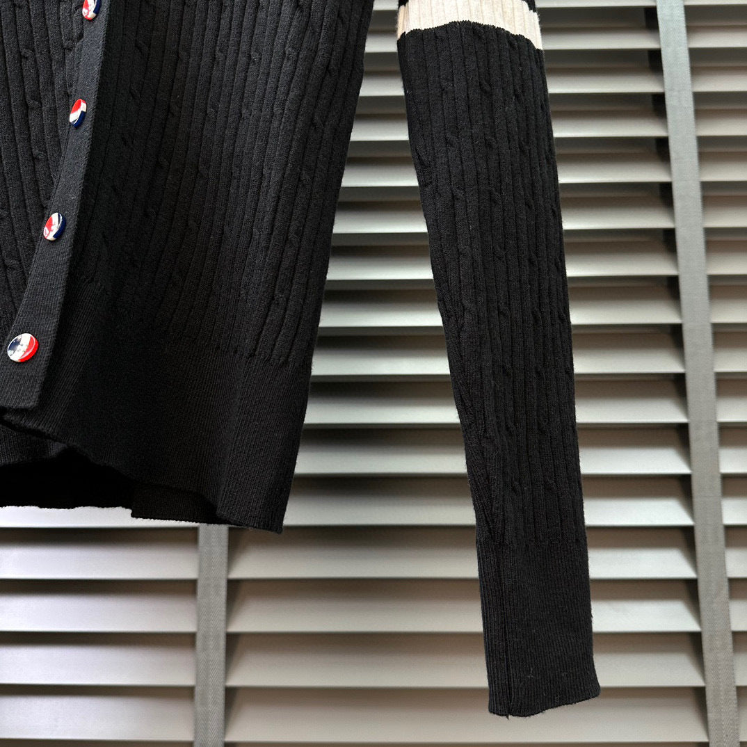 【Tops】POLOネックニット W14455