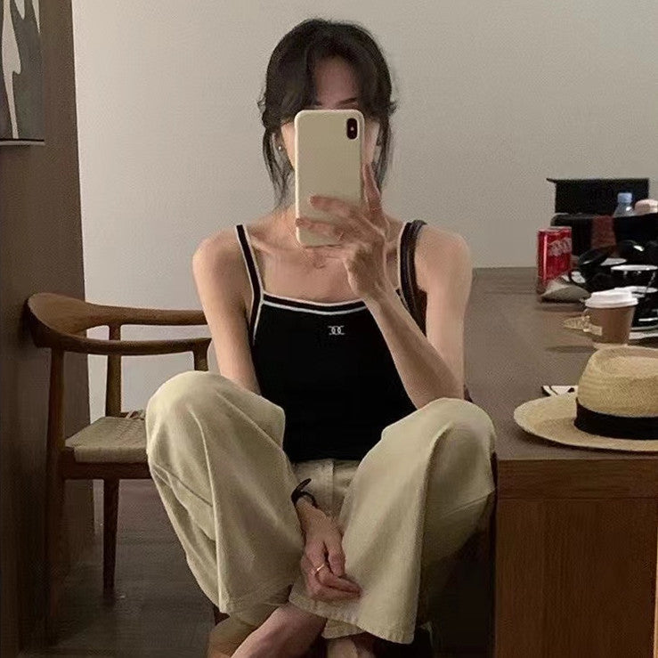 【Tops】新入荷~ニットキャミソール W11030