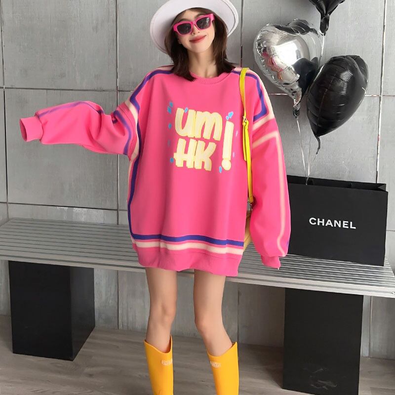 【tops】プリントスウェット M21447