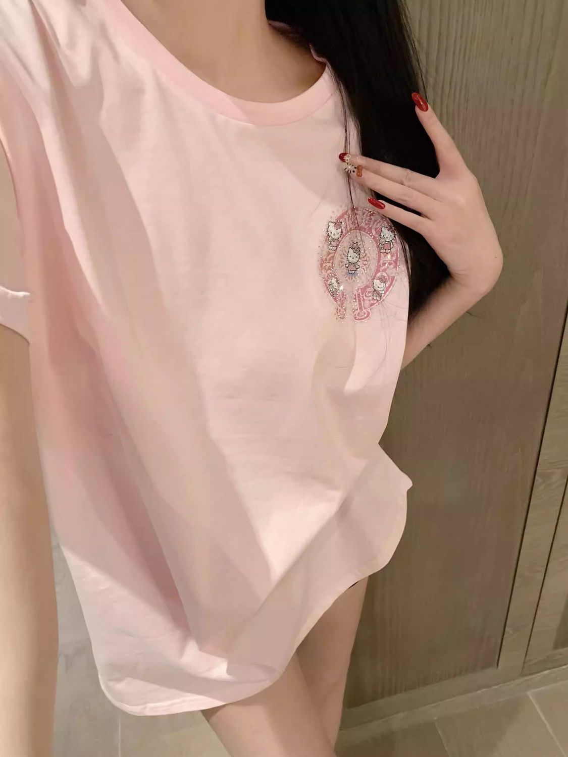 【Tops】キャラクターTシャツ T01633