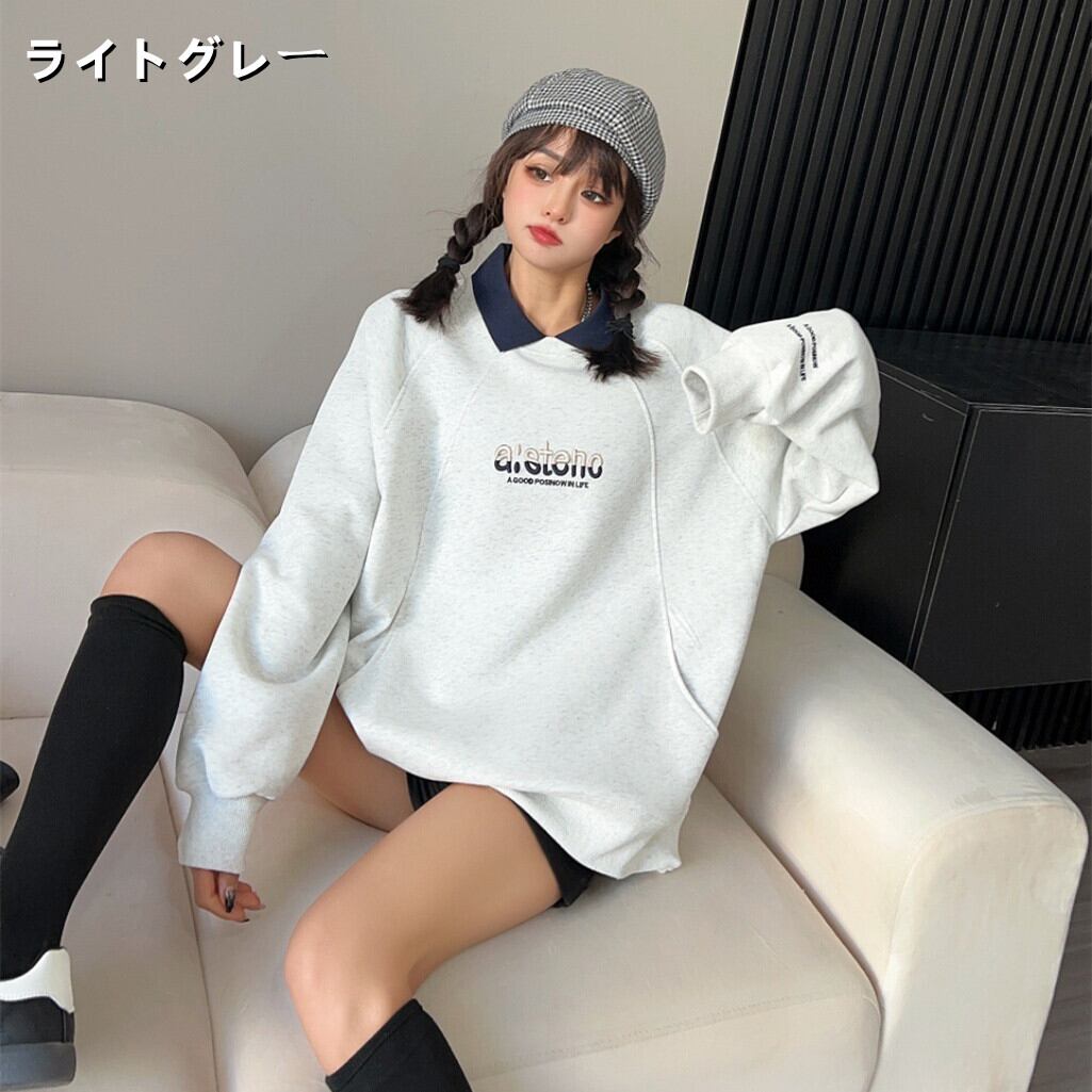 【tops】ポロネックスウェット W10528