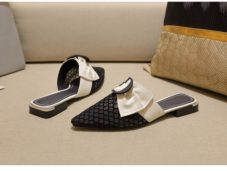 【Shoes】チュールスリッパ W13621