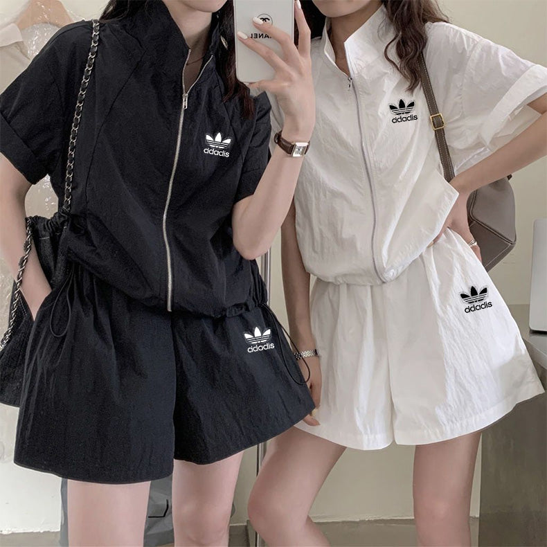 【Set】5色展開カジュアル2点セット  W12675