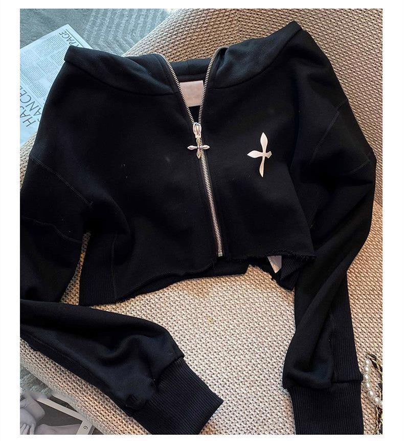 【Set】2点セット ジップパーカー + パンツ W12253