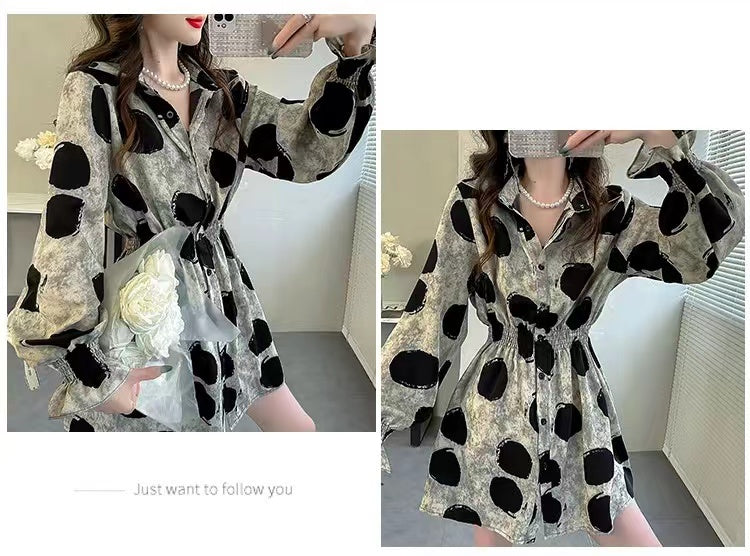 【Tops】プリントシャツ W13865