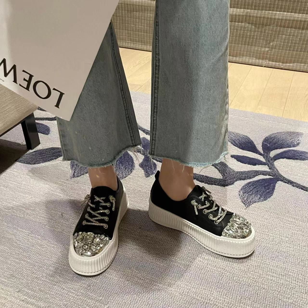 【Shoes】ダイヤモンドスニーカー W10446