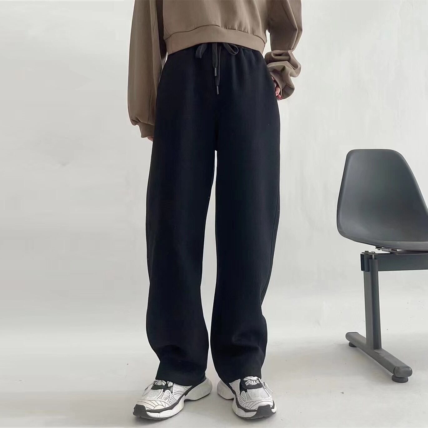 【bottoms】無地カジュアルパンツ Z-6704