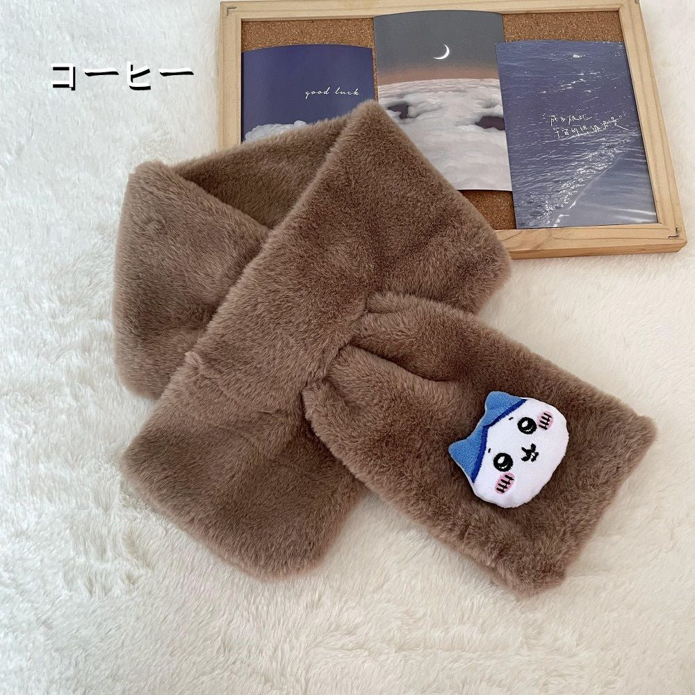 【雑貨】ファーマフラー W13949