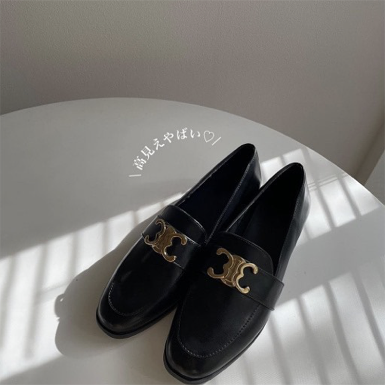 【Shoes】PUフラットシューズ W13351