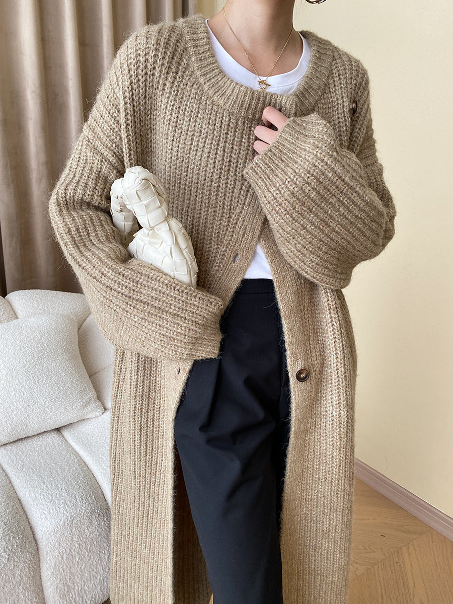 【Outer】ロング丈カーディガン W13486