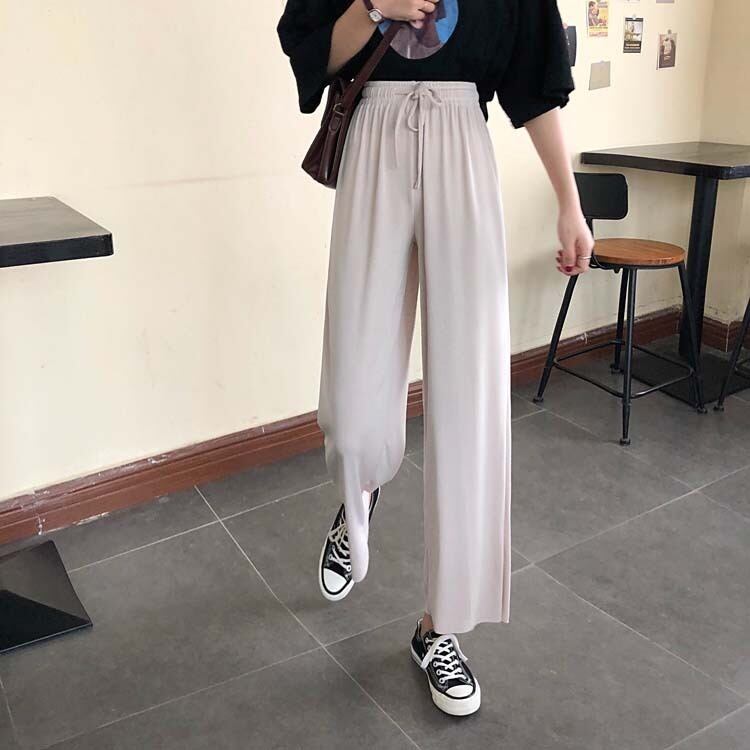 【bottoms】ワイドパンツ