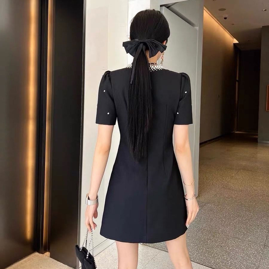 【Dress】クルーネックドレス T01452